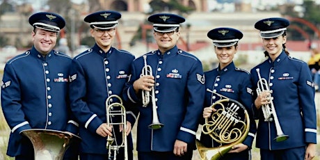 Imagen principal de USAF Band of the Golden West, Travis Brass performs in Salem, OR