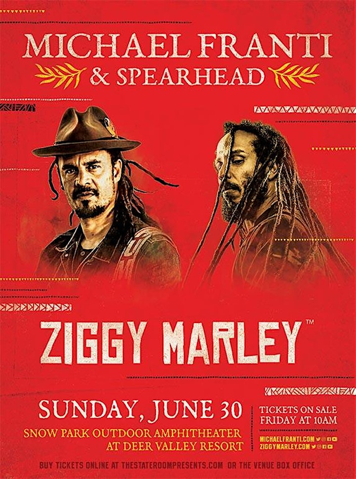 
		Michael Franti & Spearhead + Ziggy Marley image
