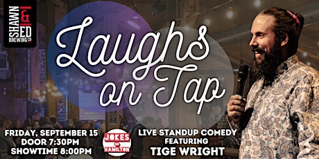 Imagen principal de Laughs on Tap - Comedy Night SEPT 15