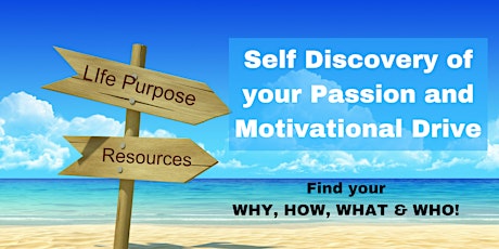 NLP Workshop: Self Discovery of your Passion and Motivational Drive primary image