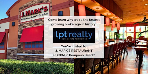 Image principale de lpt Realty Lunch & Learn Rallies FL: POMPANO BEACH