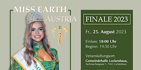 Primaire afbeelding van Miss Earth Austria Finale 2023