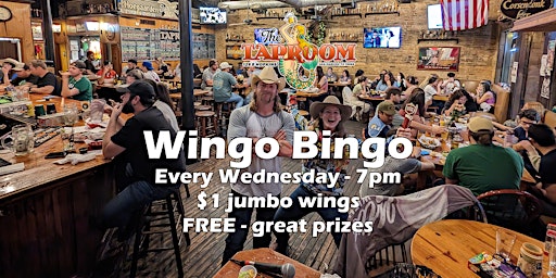 Imagem principal do evento Wednesday Wingo Bingo