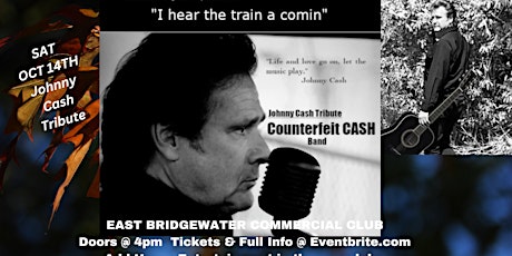 Image principale de COUNTERFEIT CASH Johnny Cash Tribute Oct 14 2023