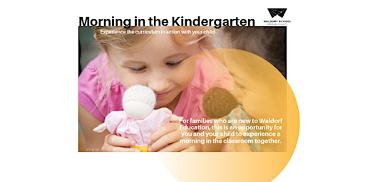 Primaire afbeelding van Morning in the Kindergarten - Children and Parents Attend Together