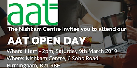 Accountancy (AAT) Open Day  primary image