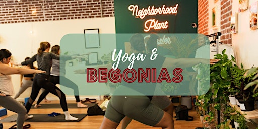 Imagem principal do evento Yoga and Begonias