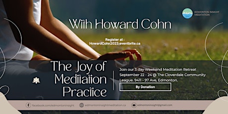 The Joy of Meditation Practice - Weekend Retreat primary image