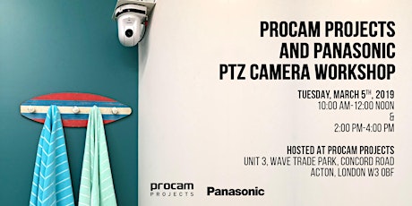 Procam Projects & Panasonic PTZ Camera Workshop primary image