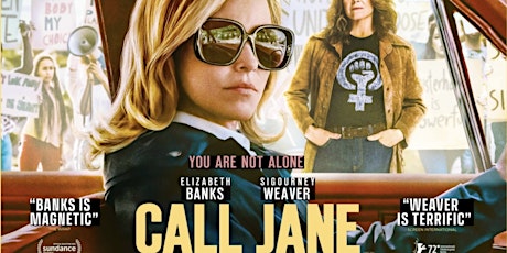 Immagine principale di "Call Jane" / "Under G-d" Screening and Q&A 