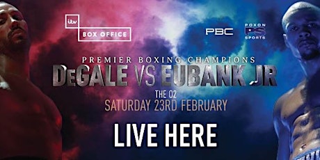 Live: Boxing DeGale V's Eubank Jr v at The Golden Horseshoe Grosvenor Casino. primary image