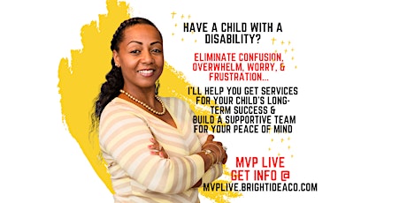 MVP (Most Valuable Parent) Live -For Parents of Children with Special Needs