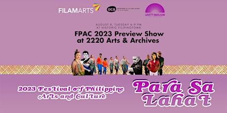 #FPAC2023 Preview Show primary image