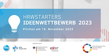 HRWStarters – Ideenwettbewerb 2023 primary image