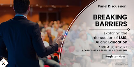 Imagem principal do evento Breaking Barriers: Exploring the Intersection of LMS, AI and Education