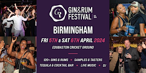 Gin & Rum Festival - Birmingham - 2024 primary image