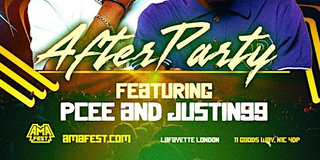 AMA FEST x HOUSE WARMING Afterparty feat. Pcee and Justin99 primary image