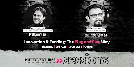 Innovation & Funding - the Plug and Play way w/ Thomas Bigagli primary image