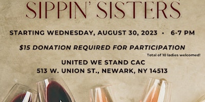 Image principale de Sippin’ Sisters - Fundraising Event