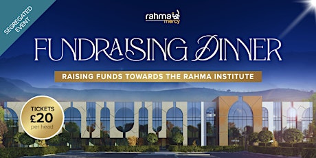 Imagem principal do evento Rahma Mercy Fundraising Dinner