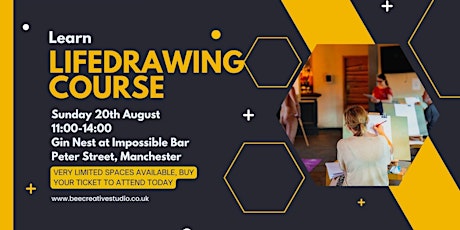 Learn Life Drawing for Beginners Art Workshop primary image