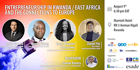 Immagine principale di Entrepreneurship in Rwanda/East Africa and the connections to Europe 