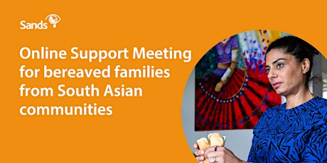Imagen principal de Online Support Meeting for bereaved families from South Asian communities