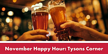 Imagen principal de November Happy Hour: Tysons Corner