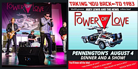 The POWER OF LOVE - The World's Greatest HUEY LEWIS AND THE NEWS Tribute! primary image