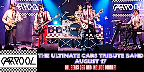 CARPOOL - The Ultimate Cars Tribute Band! primary image