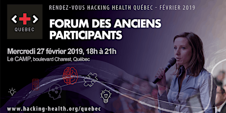 RDV Hacking Health Québec - Forum des anciens participants primary image