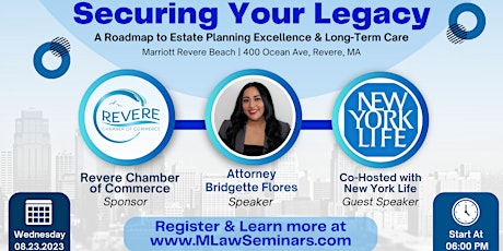 Securing Your Legacy - A Roadmap to Estate Planning Excellence primary image