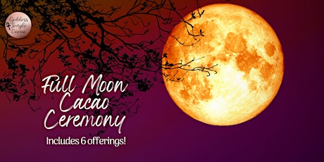 Imagem principal do evento Full Moon Online Cacao Ceremony