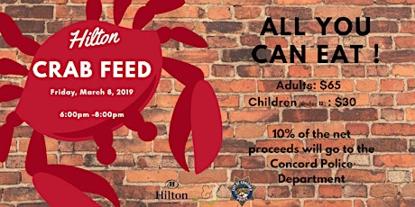 Hilton Crab Feed benefiting Concord Police Department primary image