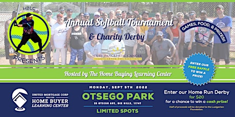 HBLC's 3rd  Annual Softball Tournament & Charity Derby primary image