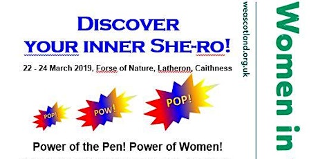 CLOSED - Discover Your Inner She-Ro! Creative Residential Weekend for Women / APPLICATION FORM primary image