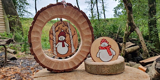 Hand Craft Wooden Christmas Decorations  primärbild