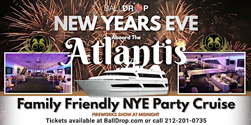 Atlantis New Years Eve Family Party Cruise primary image