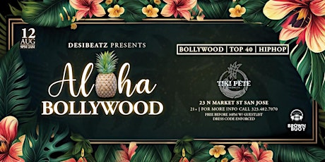 ALOHA BOLLYWOOD PARTY primary image