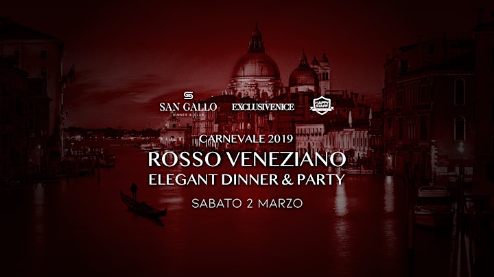 Immagine Rosso Veneziano • Carnevale Venezia 2019  • Elegant Dinner & Party