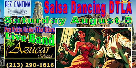 Salsa Dancing in DTLA with Live Band Azucar primary image