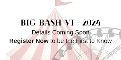 Imagem principal do evento The Big Bash VI -2024