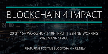 Hauptbild für Blockchain 4 Impact - Special Event