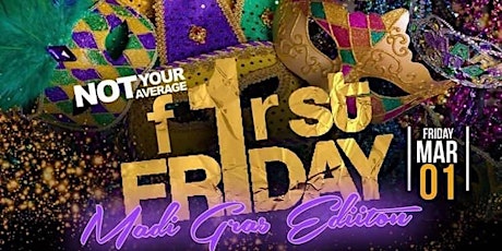 Floods Bar and Grille Fall F1rst Friday Mardi Gras Style March 1st! primary image