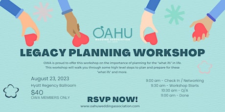 OWA Legacy Planning Workshop primary image