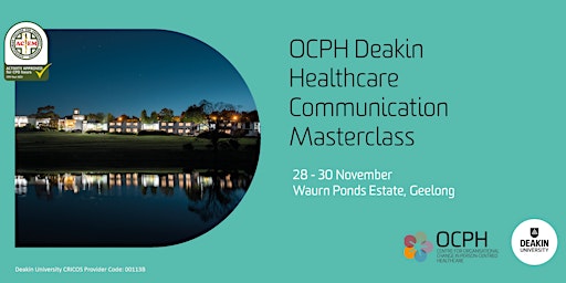 Healthcare Communication Residential Masterclass - Geelong primary image