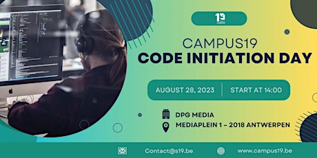 Imagem principal de Code Initiation Day @ Campus 19