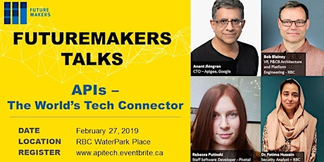 FutureMakers Talks: APIs – The World’s Tech Connector primary image