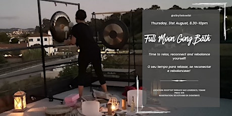 Full Moon Gong Bath on a Rooftop Terrace primary image
