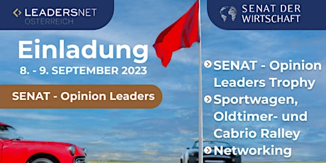 Hauptbild für SENAT - Opinion Leaders: Golf | Car Ralley | Networking